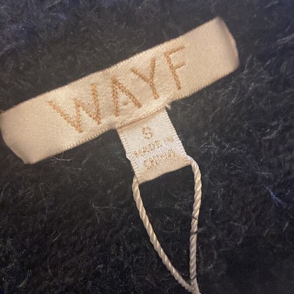 WAYF Pullover Sweater Black Small - Picture 5 of 7
